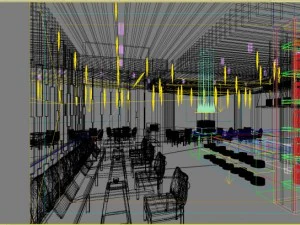 restaurant 037 3D Model