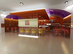 restaurant 039 Modèle 3D