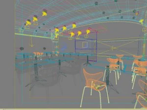 restaurant 039 3D Model