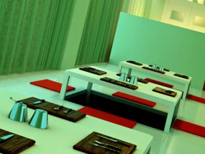 restaurant 034 3D Model