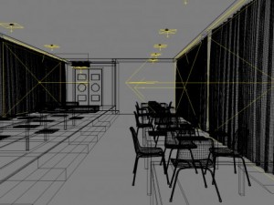 restaurant 034 3D 모델