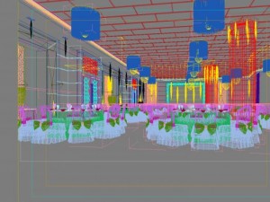 restaurant 032 Modèle 3D
