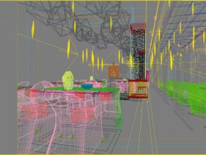 restaurant 033 Modello 3D