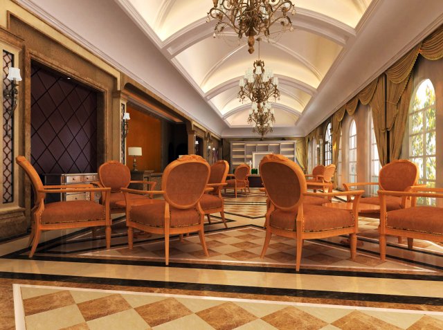 bar 027 Modèle 3D .c4d .max .obj .3ds .fbx .stl .blend 