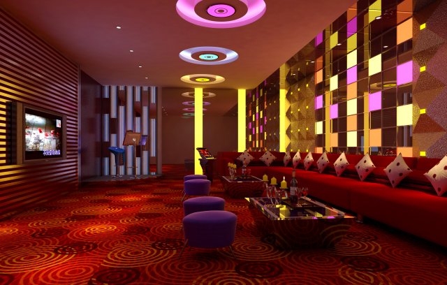 bar 028 Model 3D .c4d .max .obj .3ds .fbx .stl .blend 