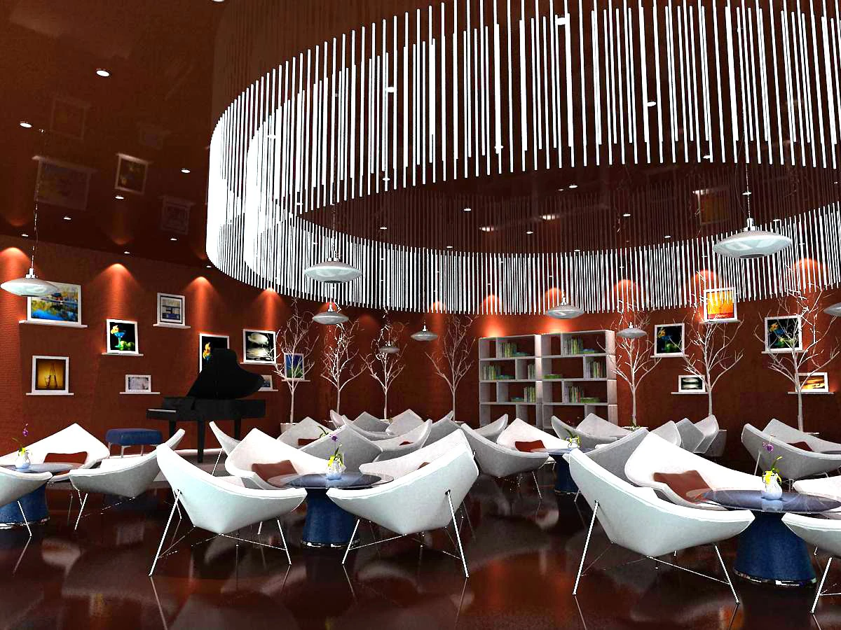 bar 031 3D Model .c4d .max .obj .3ds .fbx .stl .blend