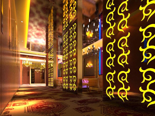 bar 023 3D Модель .c4d .max .obj .3ds .fbx .stl .blend 