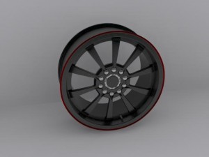 racing rim Modèle 3D