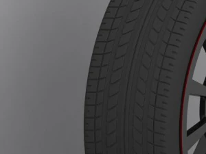 racing rim 3D Model