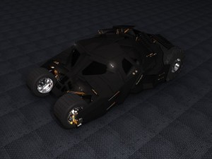 batman tumbler Model 3D