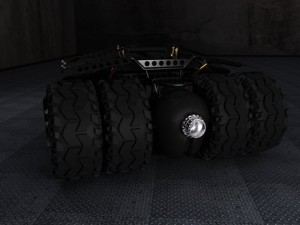 batman tumbler Model 3D
