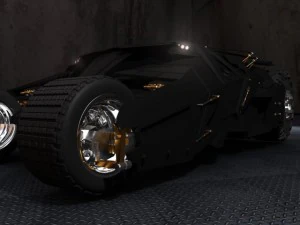 batman tumbler 3D Model