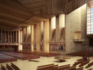 church interior sence 1 3D Model