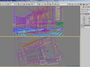 church interior sence 1 3D Model