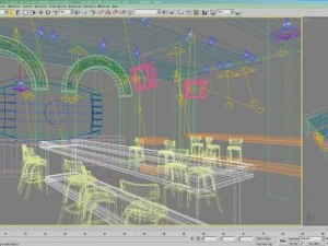 bar-pub 01 Modello 3D