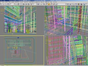 hotel lobby 1 3D 模型