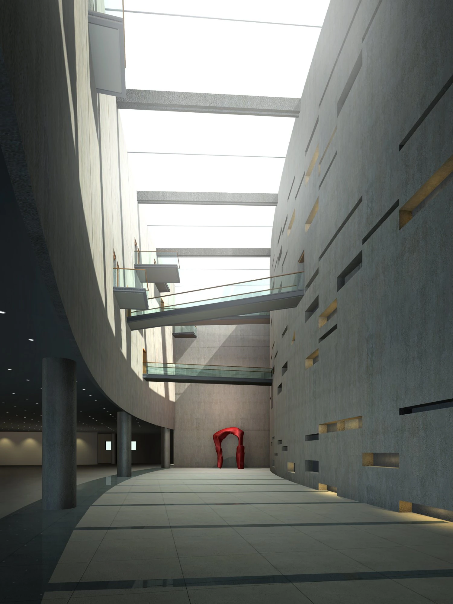 lobby 3 3D Model .c4d .max .obj .3ds .fbx .stl .blend 