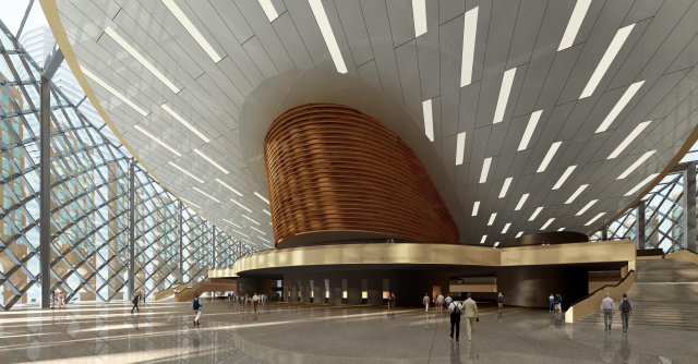 lobby 4 3D Model .c4d .max .obj .3ds .fbx .stl .blend 