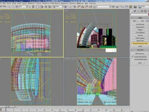 church interior sence 2 3D Model