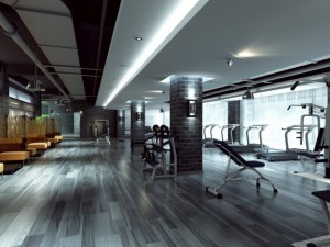 gymnasium room 01 3D मॉडल