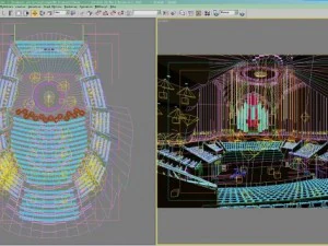 elegant ornatetheatre 01 3D Model