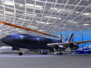 hangar 3D 모델