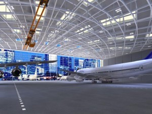 hangar 3D 모델