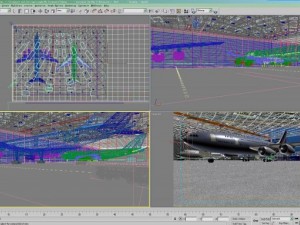 hangar 3D 모델