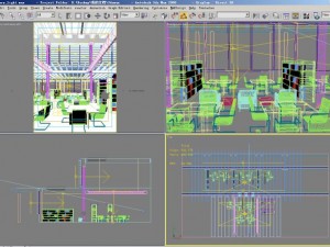 library 01 3D Модель