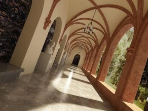 corredor 01 Modelo 3D