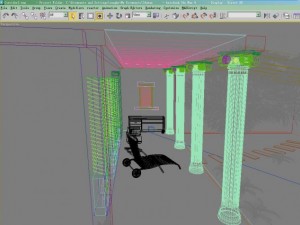 corridor 02 Modelo 3D