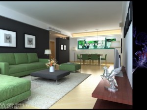 living room 2 3Dモデル