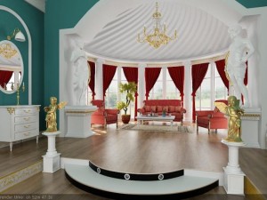 living room 3 3D Model