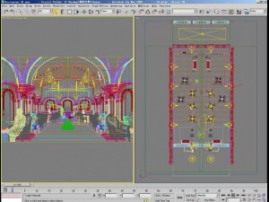 restaurant 01 Modèle 3D