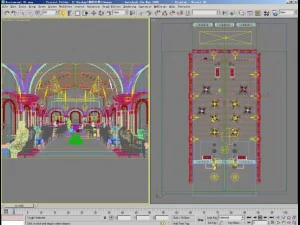 restaurant 01 3D Model
