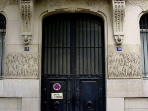 france architecture door002 3D Model