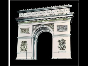 france architecture door003 3D Model
