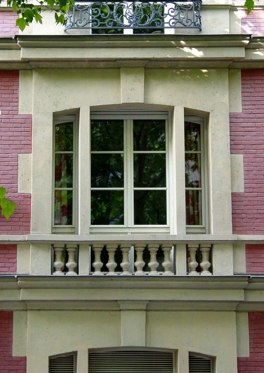 france architecture windows003 3D Model .c4d .max .obj .3ds .fbx .stl .blend 