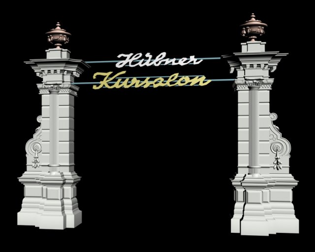 deutschland architecture door003 Modèle 3D .c4d .max .obj .3ds .fbx .stl .blend 