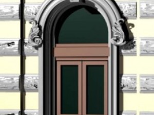 deutschland architecture door006 3D Model