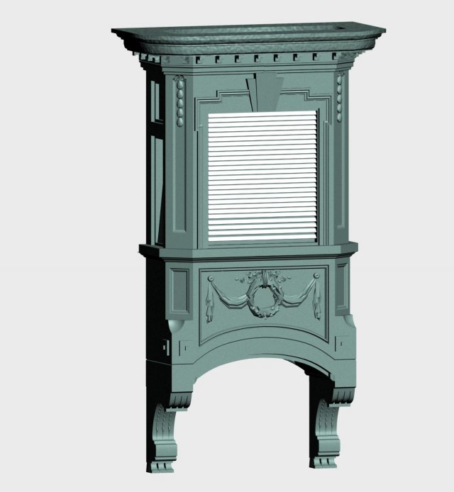 deutschland architecture window003 Modelo 3D .c4d .max .obj .3ds .fbx .stl .blend 