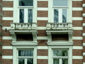 holland architectuur windows005 3D Model