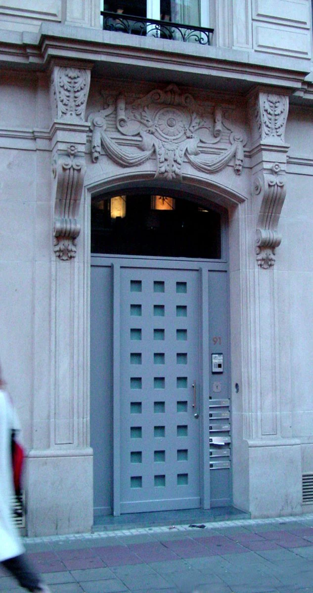 belgium architecture door005 3D Model .c4d .max .obj .3ds .fbx .stl .blend 