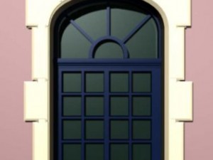 belgium architecture door006 3D Модель