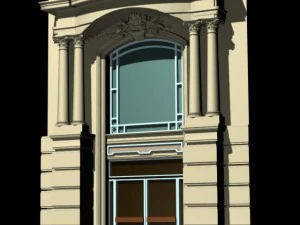 luxemburg architecture door005 3D Model