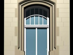 luxemburg architecture windows003 3D Model
