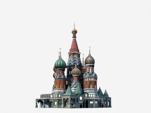 architecture saint basils cathedral 001 3D Model