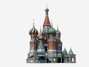 architecture saint basils cathedral 001 3D Model
