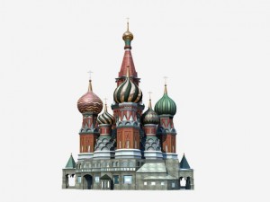 architecture saint basils cathedral 001 3D Model