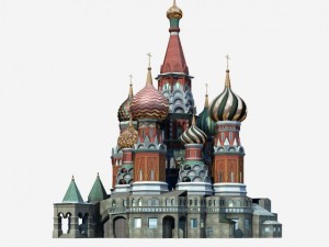architecture saint basils cathedral 001 3D Model